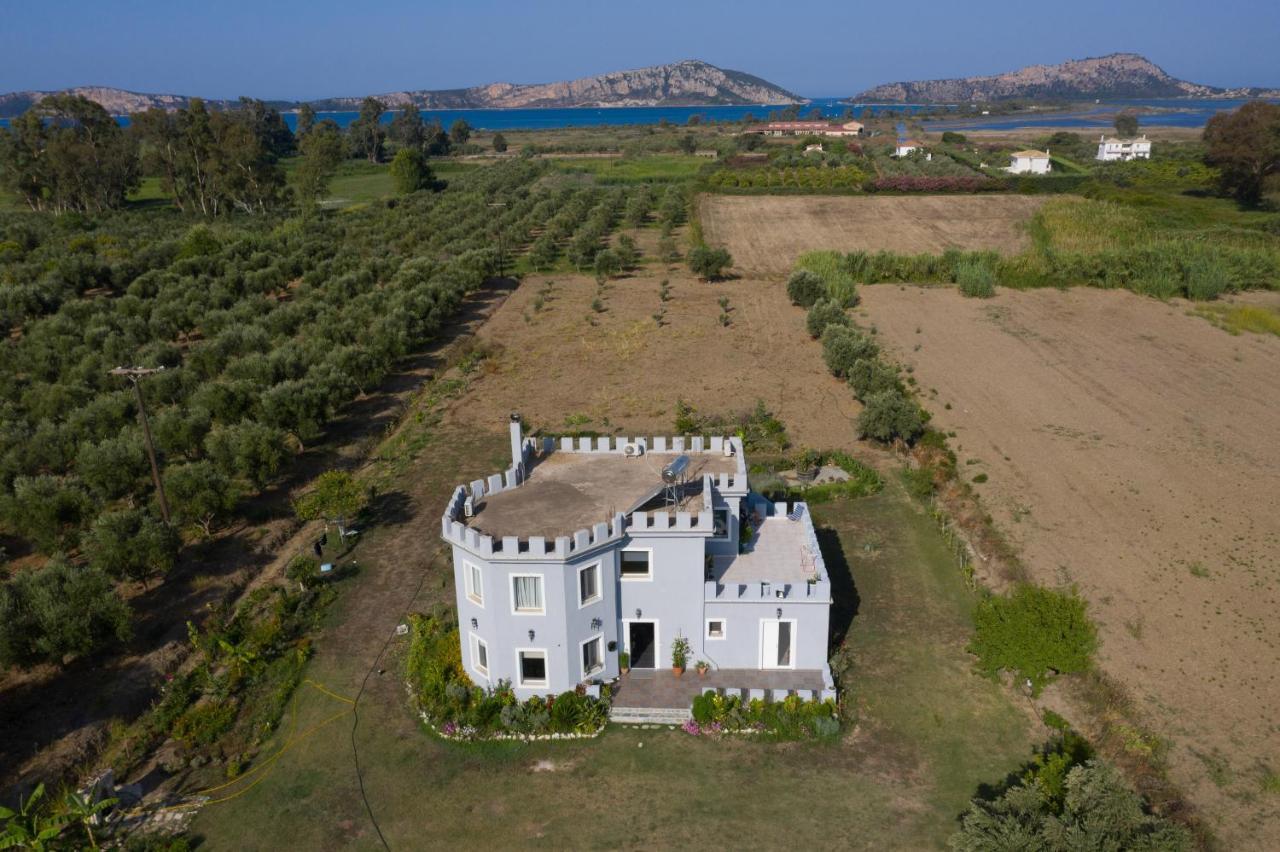 La Vatura Hotel Gialova Bagian luar foto